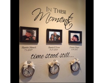 In these moments time stood still